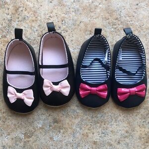 Girl’s Lot of 2 Little Treasure Shoes